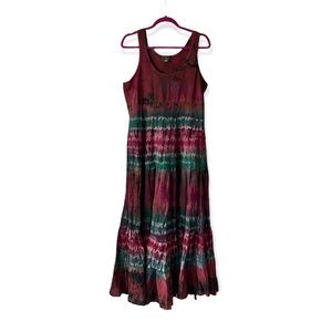 Solitaire Los Angeles Tie-Dye Racer Back Dress 1X
